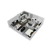 1 bedroom 1 bathroom floorplan